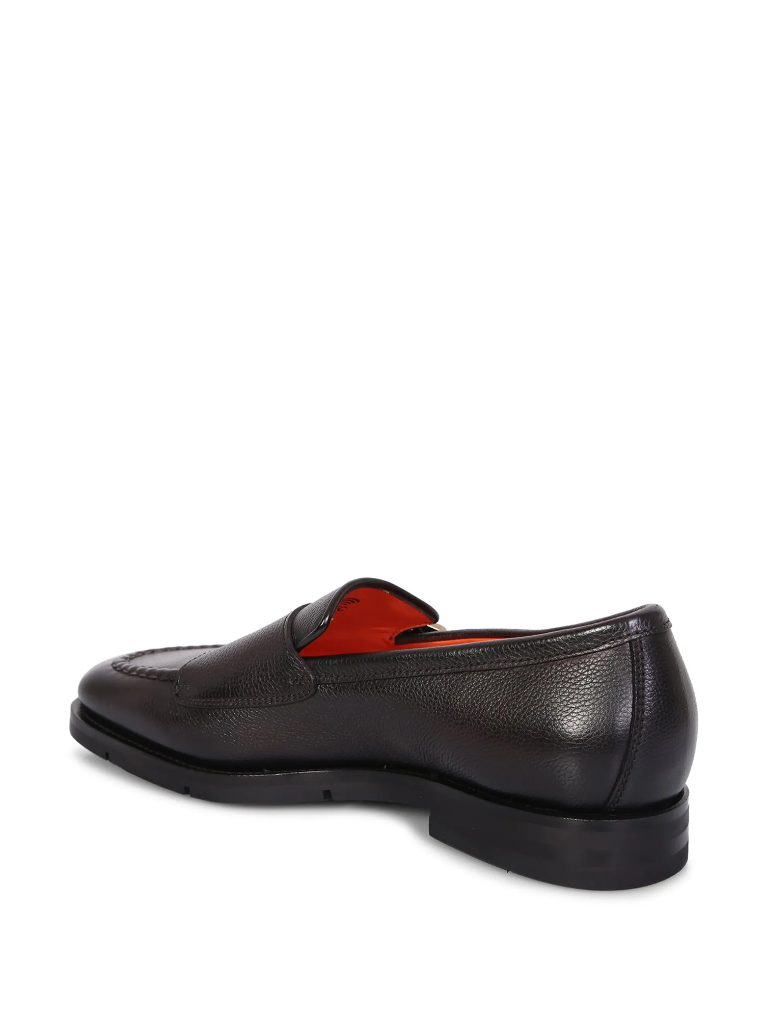 Double strap Monk shoes brown