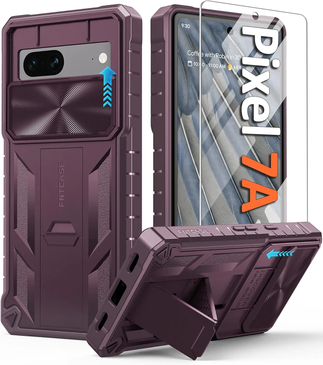Google Pixel-8-Pro Phone Case Military Grade Drop Proof Protective Duty Protection Tough Case