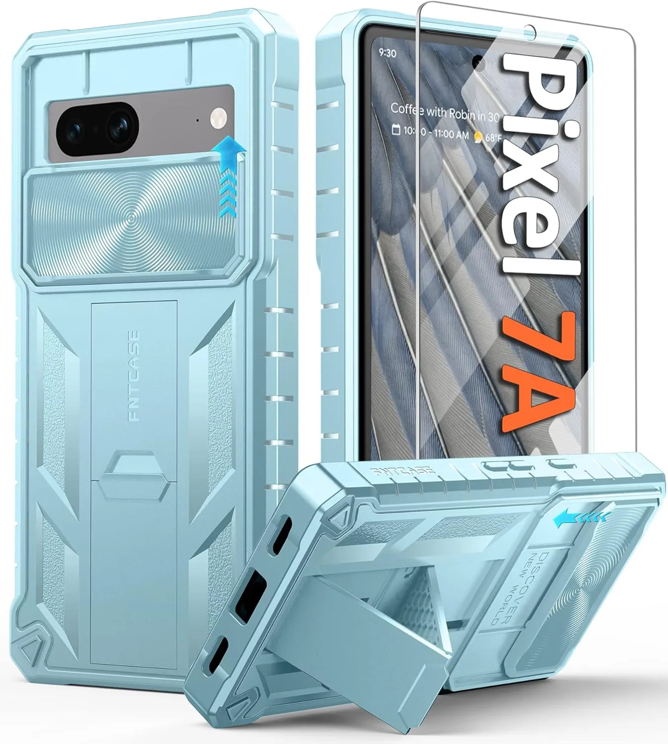 Google Pixel-8-Pro Phone Case Military Grade Drop Proof Protective Duty Protection Tough Case