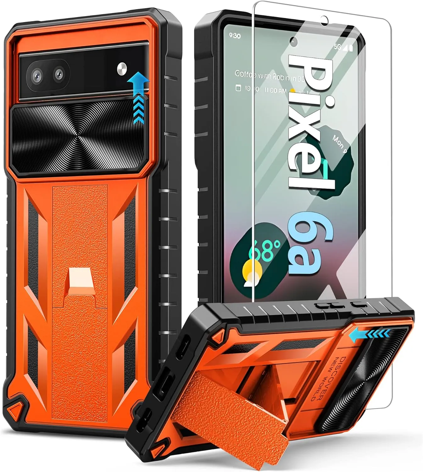 Google Pixel-8-Pro Phone Case Military Grade Drop Proof Protective Duty Protection Tough Case