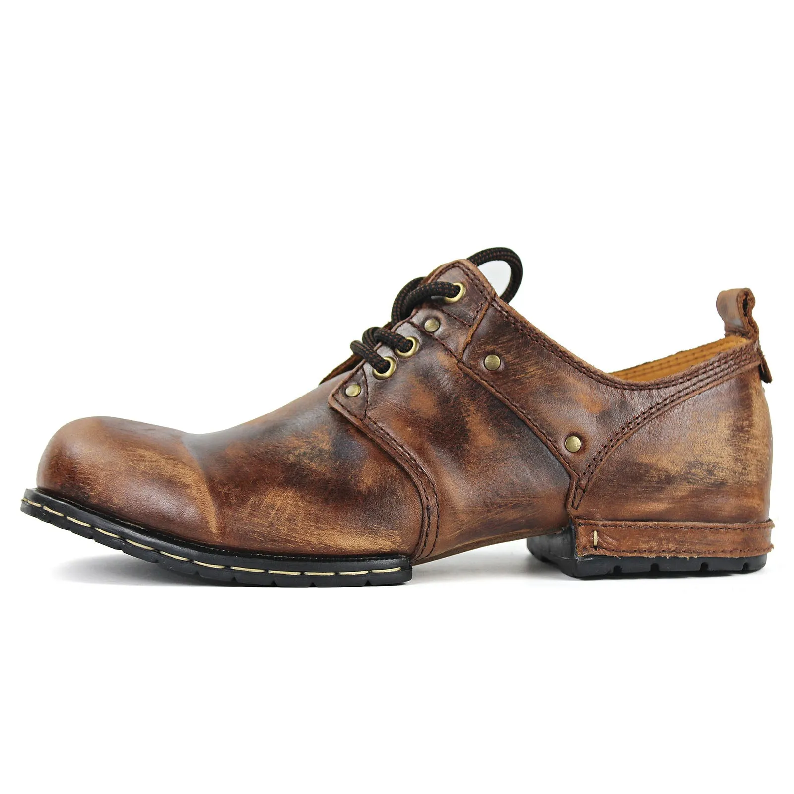 Men's Leather Ankle Boots OSS-6015-1-C-E