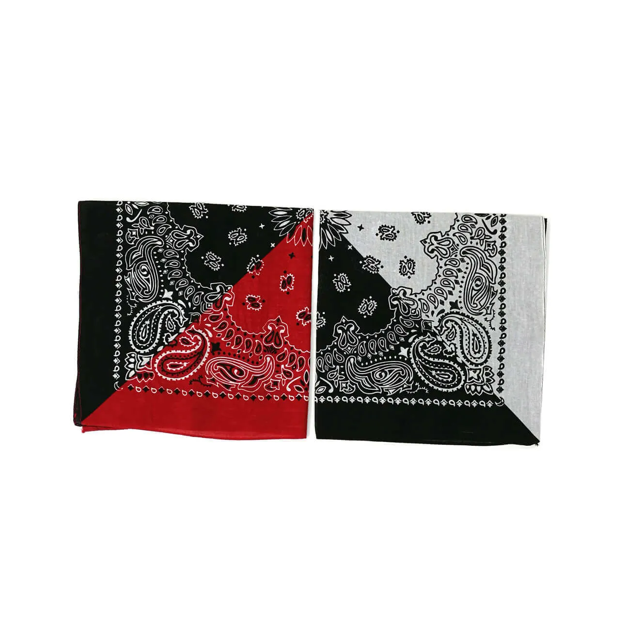 Paisley Print Bandanas for Cowboy, Headbands for Women Men, 100% Cotton Dog Handkerchief