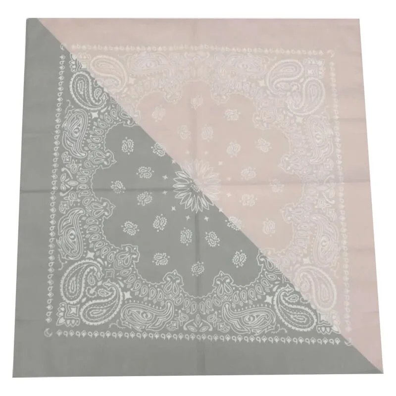 Paisley Print Bandanas for Cowboy, Headbands for Women Men, 100% Cotton Dog Handkerchief
