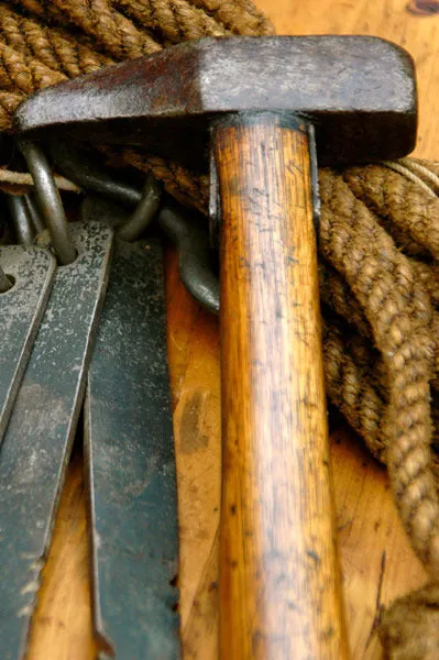 Vintage Chouinard Rock Climbing Piton Hammer