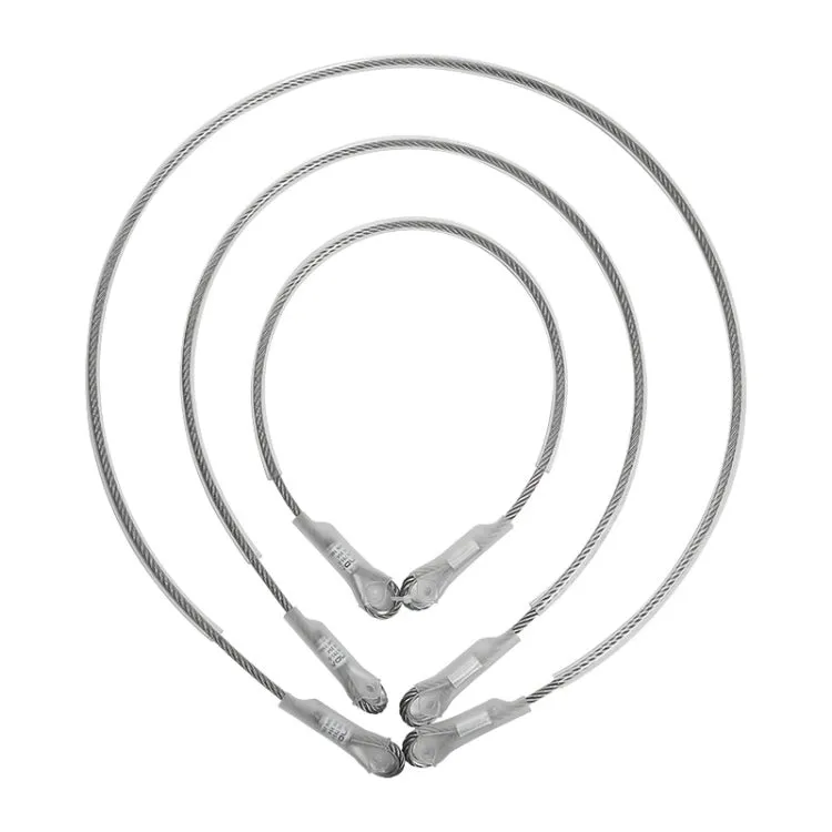 XINDA XD-S9852 Steel Cable Anchor Point Climbing Aerial Work Rescue Steel Wire Rope, Size: 100cm