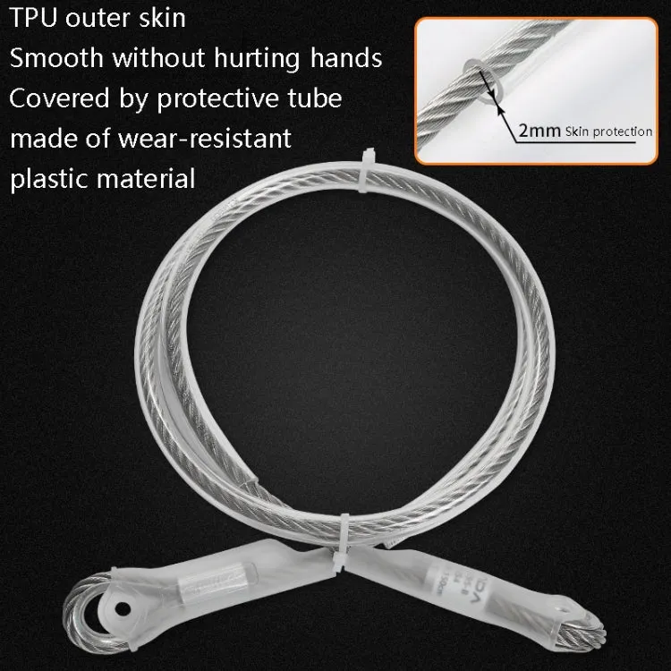 XINDA XD-S9852 Steel Cable Anchor Point Climbing Aerial Work Rescue Steel Wire Rope, Size: 150cm
